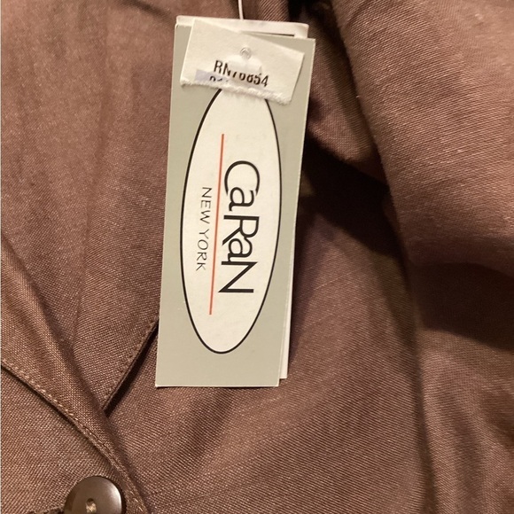 Caran By New York Brown Cardigan NWT Sixe 2XL - Picture 8 of 10